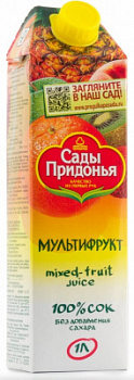 Сок Сады Придонья мультифруктовый 1л