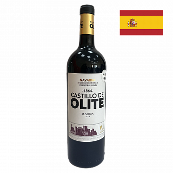 Вино 1864 Кастильо Де Олите Резерва Наварра кр сух 0,75л 13,5%
