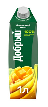 Напиток Добрый Банановый микс 1л