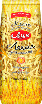 Макар изд Лия Лапша для лагмана 400г