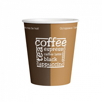 Стакан бумажный Smart с рисунком 250мл 6шт