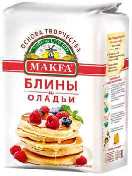 Мука Макфа для блинов и оладий Классические 1кг