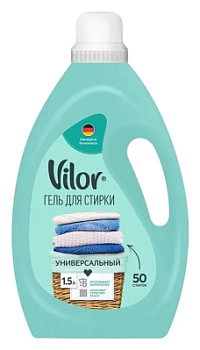 Гель для стирки Вилор 1,5л Универсальный