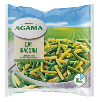 Смесь Две фасоли Агама 400г
