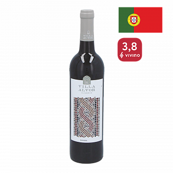Вино Вилла Алвор кр сух 0,75л 14%