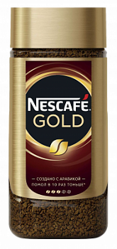Кофе растворимый Нескафе Голд 190г