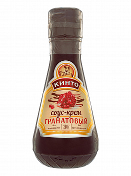 Соус-крем бальзамический Гранатовый Кинто 200г