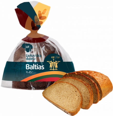 Хлеб Балтияс РХ нарезанный 450г