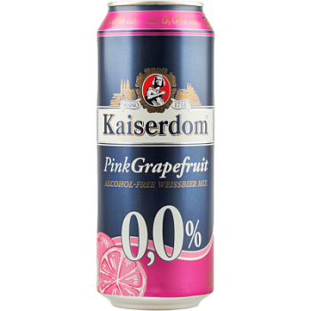 Пиво б/а Кайзердом Грейпфрут 0,5л ж/б