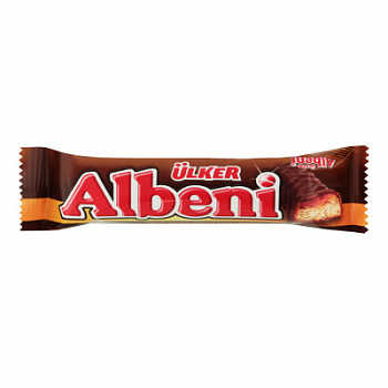 Печенье Альбени с карамелью в молочном шоколаде 40г