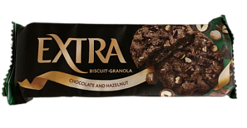 Печенье Гранола Экстра с шоколадом и фундуком 150г