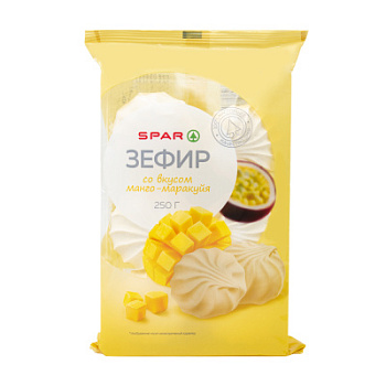 Зефир SPAR Манго-Маракуйя 250г