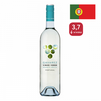 Вино Гаварес Винью Верде бел п/сух 0,75л 9,5%