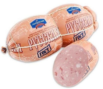 Колбаса вареная Русская ГОСТ ГМК 400г