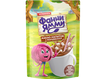 Какао-напиток Фанни Ямми с маршмеллоу 160г