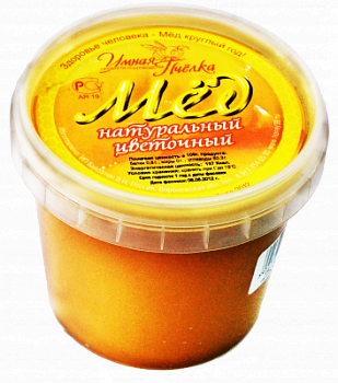 Мёд Цветочный натуральный 500г