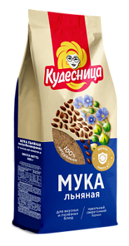 Мука льняная Кудесница 400г