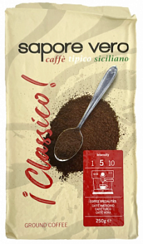 Кофе молотый Sapore Vero Классика 250г