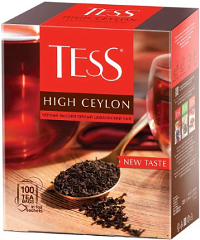 Чай Тесс Хай Цейлон черный 100пак