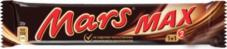 Батончик шоколадный Марс Макс 81г